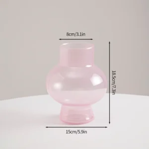 Vase fleur - Vase rêveur rose