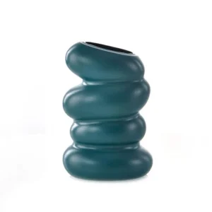 Vase fleur - Vase organe teal