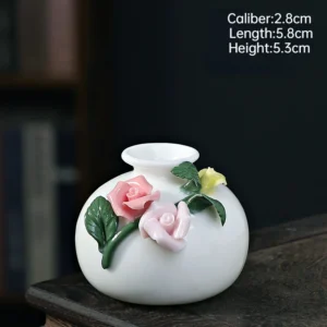 Vase fleur - Vase floral enchanté