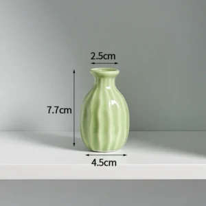 Vase fleur - Vase vert émeraude