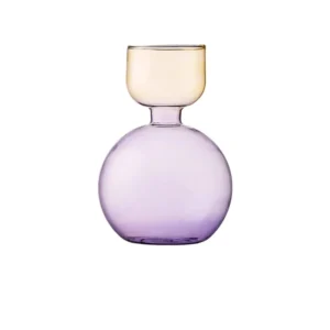 Vase fleur - Vase violet étoilé