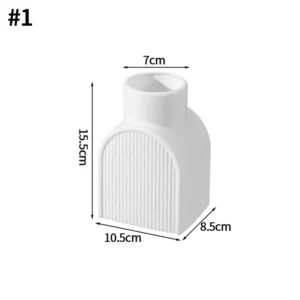 Vase fleur - Vase texturé étoilé