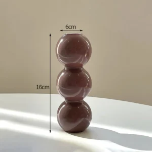 Vase fleur - Vase céleste sphérique