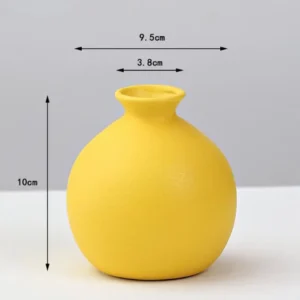 Vase fleur - Vase jaune rêve