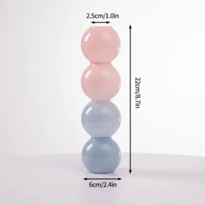 Vase fleur - Vase céleste coloré