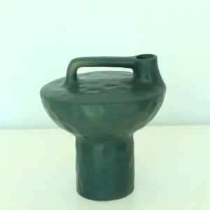 Vase fleur - Vase émeraude poétique