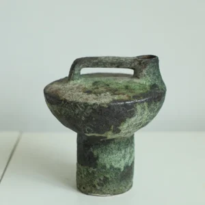 Vase fleur - Céramique émeraude